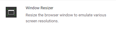 Window Resizer